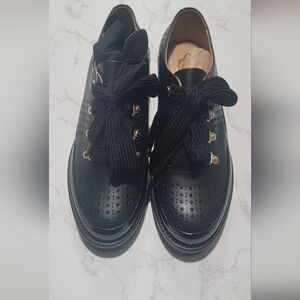 The Office of Angela Scott Miss Josephine Oxford Paltform sz 39.5 Us 9.5 new